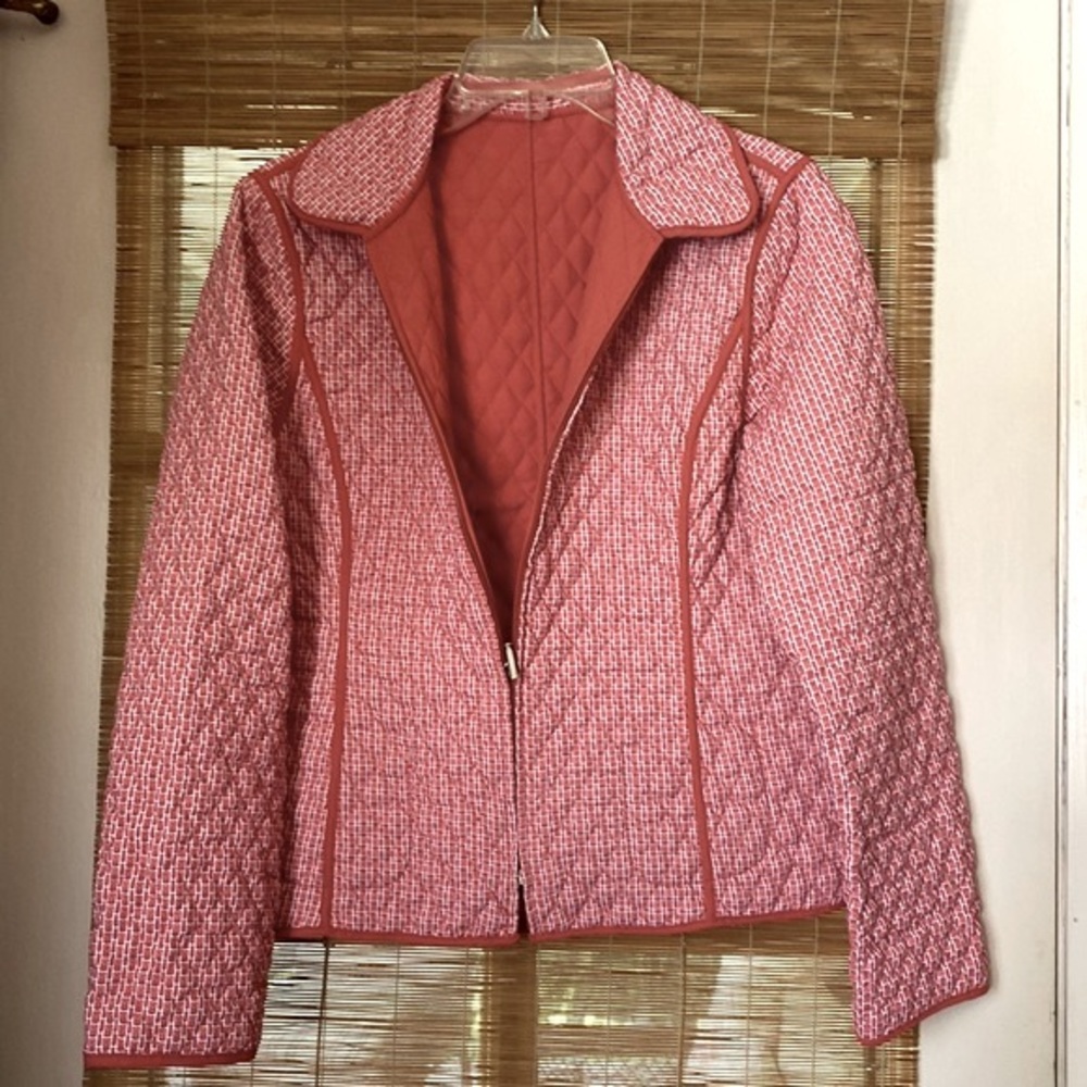 Reversible quilted jacket